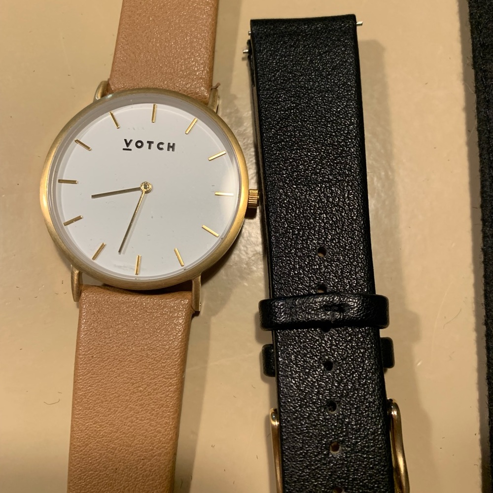 Votch classic 38mm vegan watch
